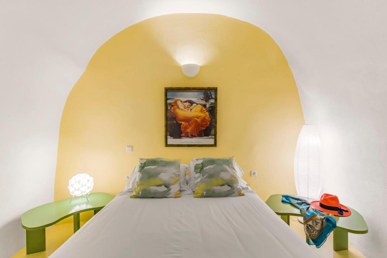 Ferienwohnung Sensyo Caves Firostefani Exterior foto