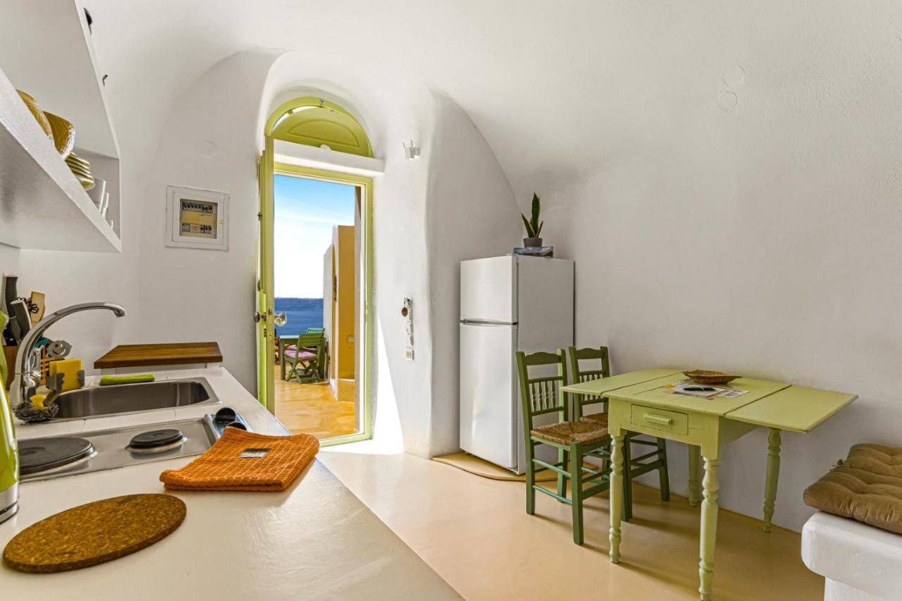 Ferienwohnung Sensyo Caves Firostefani Exterior foto